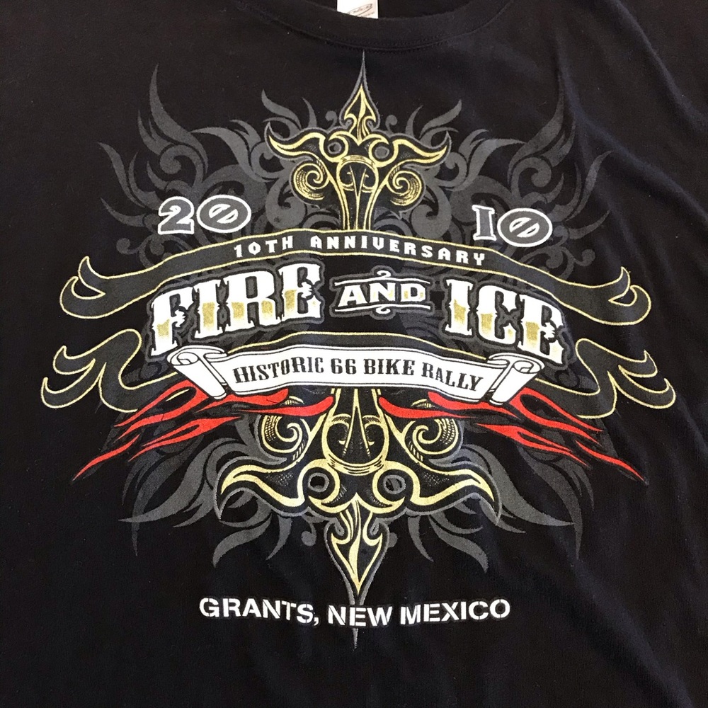 Harley Girl Fire & Ice Rally Tee XL